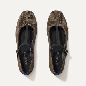 Rothy's T-Strap Mary Jane 
Bronzite NWOT